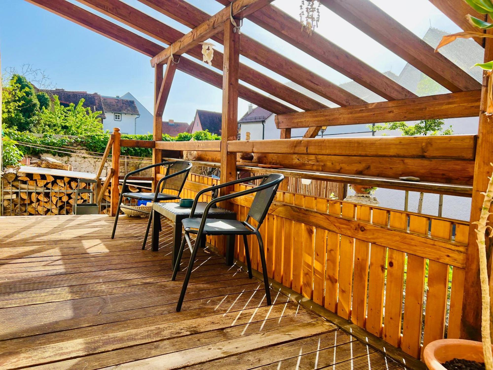 Altstadt Apartment Mit Terrasse Mainbernheim Luaran gambar